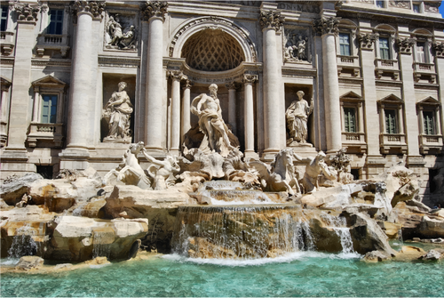 Trevi Fountain à¤µà¥‡à¤•à¥à¤Ÿà¤° à¤•à¥à¤²à¤¿à¤ª à¤†à¤°à¥à¤Ÿ