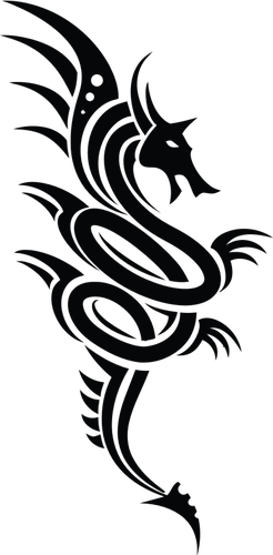 Dragon symbol bild
