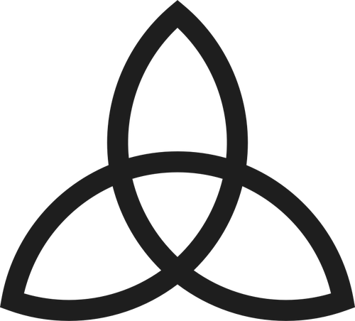 Triquetra drawing