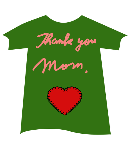 Takk mamma t-skjorte