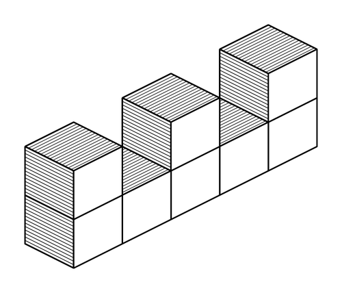 immagine di attivitÃ  di disegno isometrico