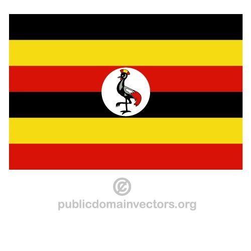 Flagga Uganda