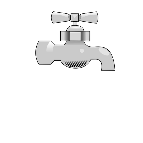 Wasser Wasserhahn Vektor-Bild