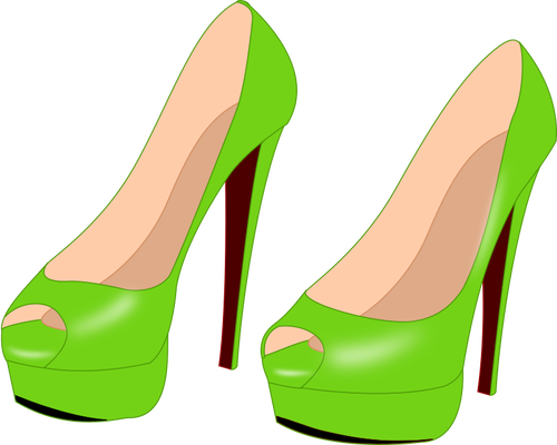 Sepatu hijau