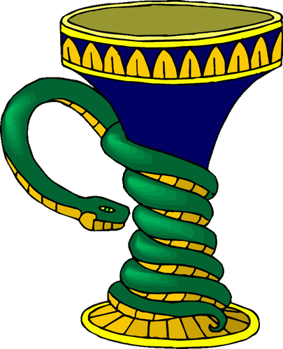 Vase aux serpents