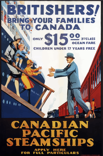 Canada turisme plakat