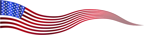 Americkou vlajkou zvlnÄ›nÃ¡ nÃ¡pis