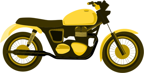 Å½lutÃ½ motocykl