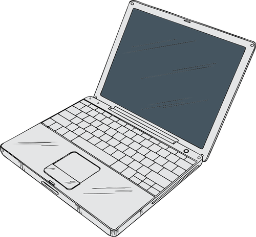 Desenho vetorial de PowerBook