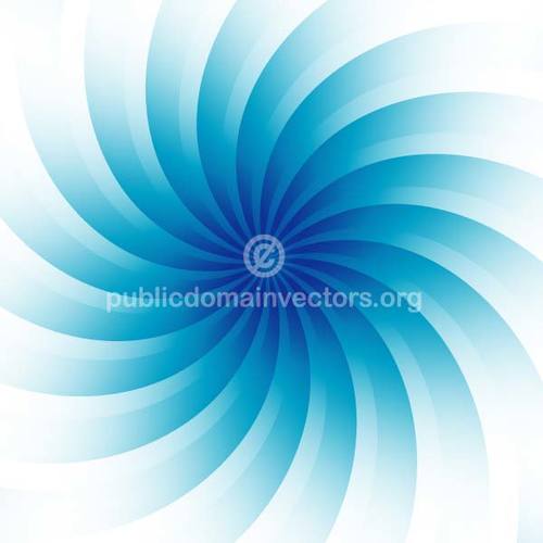 Blue spiral graphics vector