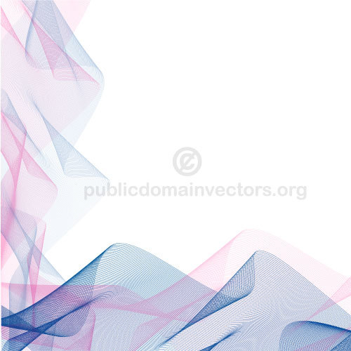 Abstract vector lignes fluides