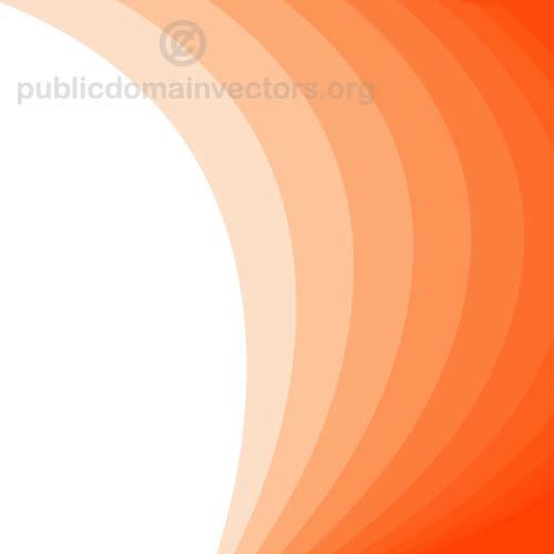 Vector pagina-indeling in oranje kleur