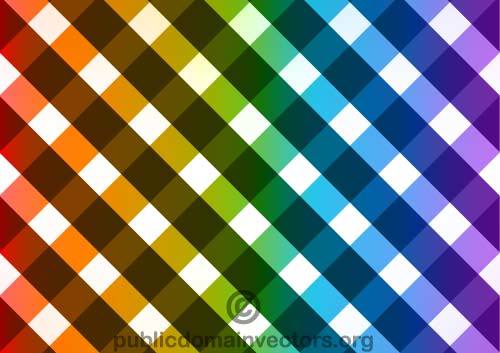 Colored crisscross vector pattern