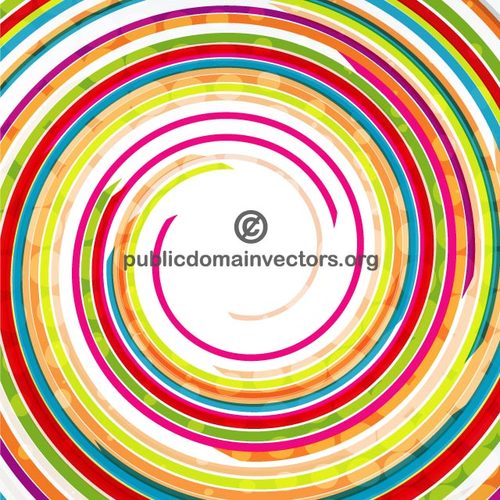 GrÃ¡ficos vectoriales espiral colores