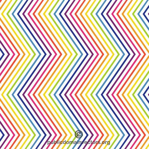 Vecteur de motif zigzag colorÃ©