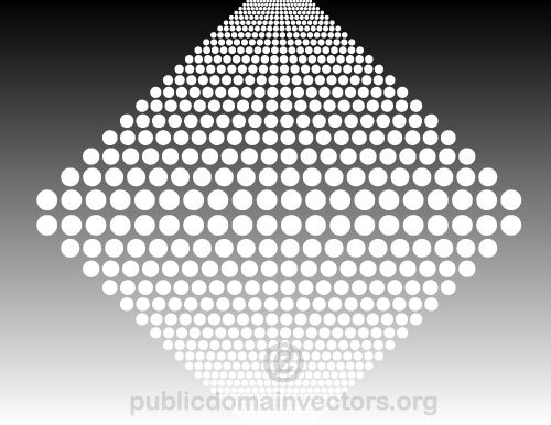 Abstract dots vector graphics