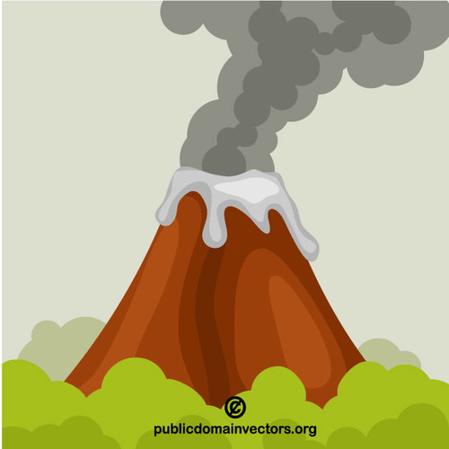Actieve vulkaan
