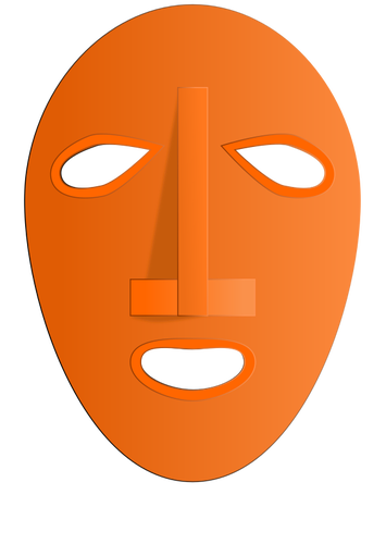 Traditionelle afrikanische Maske