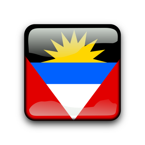 BotÃ£o de bandeira de AntÃ­gua e Barbuda