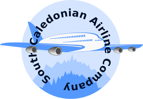 Flygbolaget logo idÃ© ritning