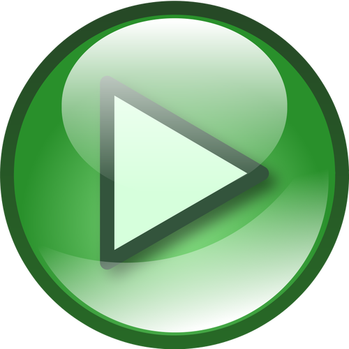 Grafica vettoriale verde pulsante audio