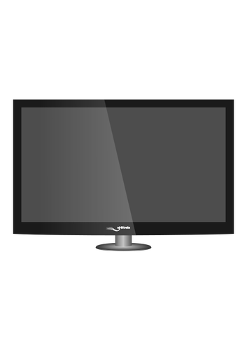 ClipArt vettoriali del TV al plasma