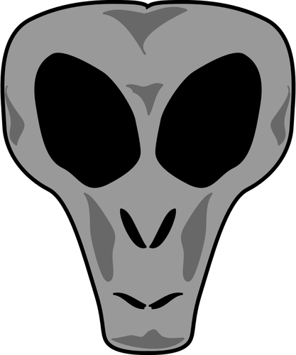 Imagem de vetor cabeÃ§a do Alien