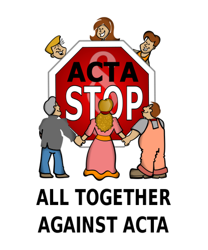åœæ­¢ ACTA çŸ¢é‡æ’ç”»