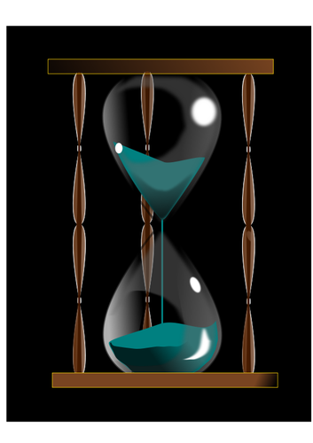 IlustraciÃ³n de vector de reloj de arena