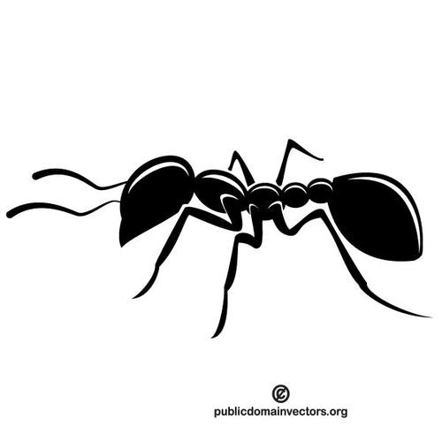 Imagem monocromÃ¡tica de formiga