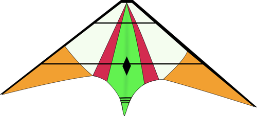 Vector vliegerafbeelding