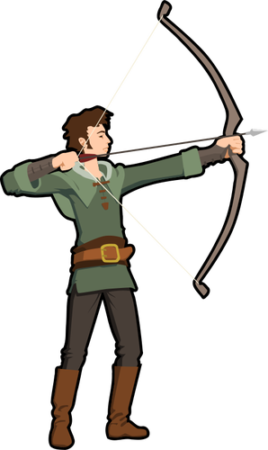 Archer vektorovÃ© ilustrace