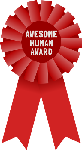 Awesome human award