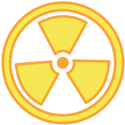 Radioactive de avertizare