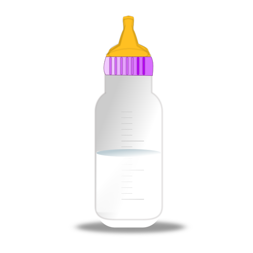 Botella de leche para bebÃ©s