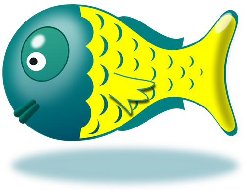 Babyfish vektor gambar