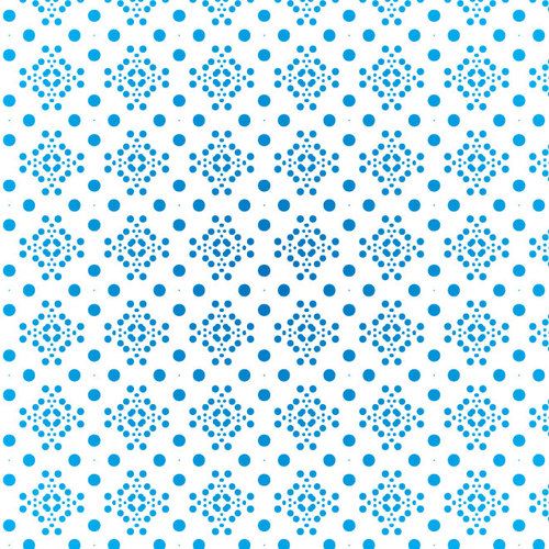 Blue dots wallpaper pattern