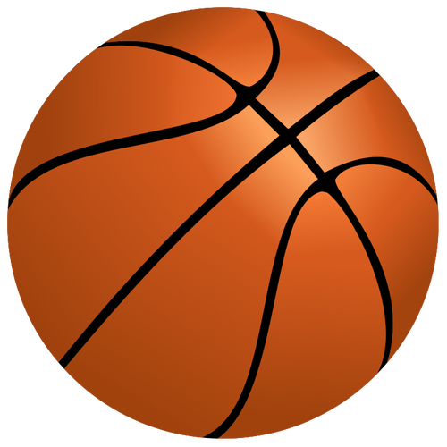 Vektor-Bild der Basketball ball