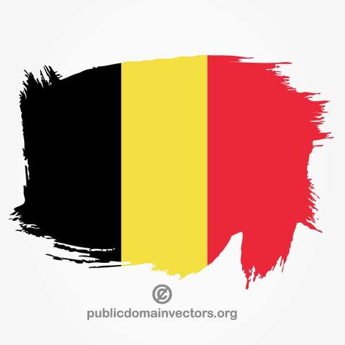 Malowane banderÄ… belgijskÄ…