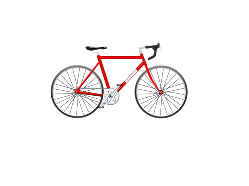 RÃ¸d sykkel bilde