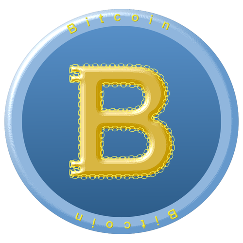 Simbol koin Bitcoin
