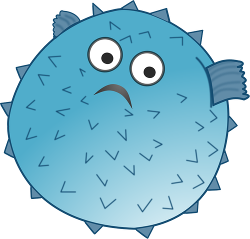 Kartun blowfish