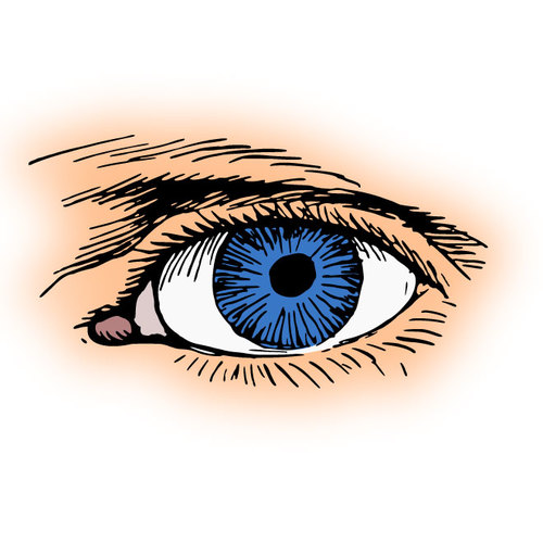 Occhio blu
