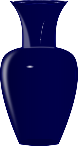 Blauer vase