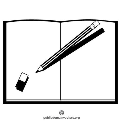 Kniha a pero