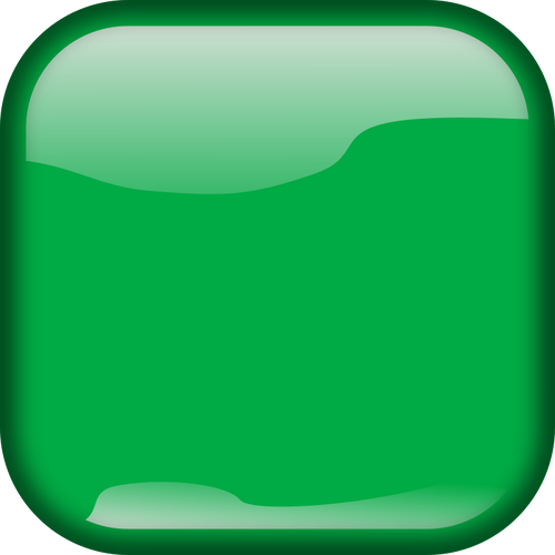 Image vectorielle vert bouton gÃ©omÃ©trique