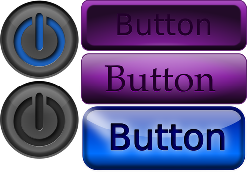 Verschiedene buttons