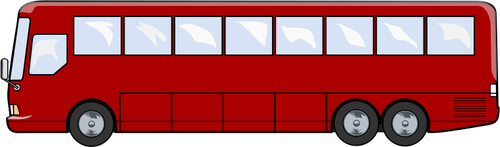 Tour buss vektortegning