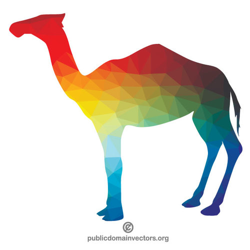 Silueta de color camel