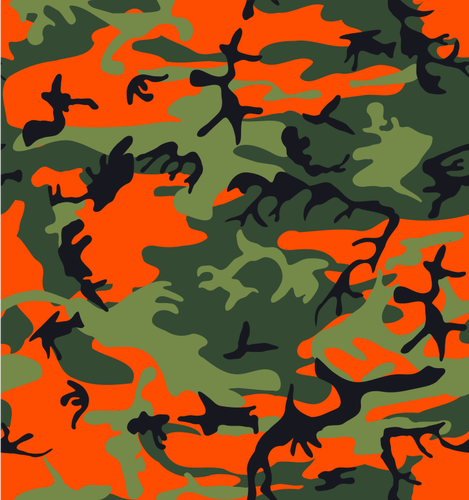 JÃ¤gers-Camouflage-Druck Vektor-Bild